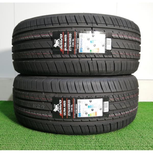 arihara 275/45R20 110V XL ARIVO ULTRA ARZ5 新品 サマータイヤ 2本セット