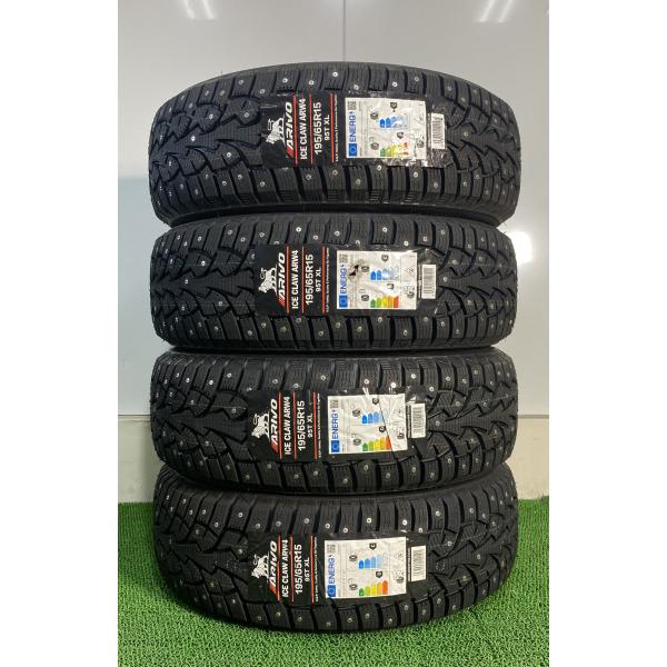 195/65R15 95T XL ARIVO ARW4 新品 スパイクタイヤ 4本セット 2025年製