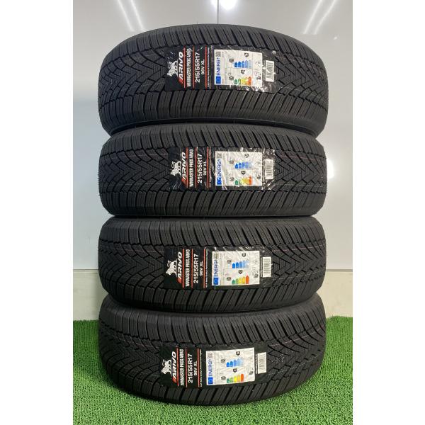 2023年製215/55R17バリ山！中古タイヤ2本セット ICETEC 215/55R17 2本セット 2025年製 新品スタッドレスタイヤ KENDA