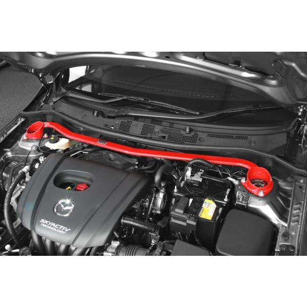 ULTRARACING ストラットタワーバー デミオ マツダ2 MAZDA2 (DJ) ストラットタワーバー フロント : オートパーツダイレクト