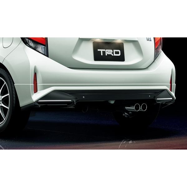 TRD アクア NHP10 (2017.6〜2021.7 ) リヤバンパースポイラー(ハーフ