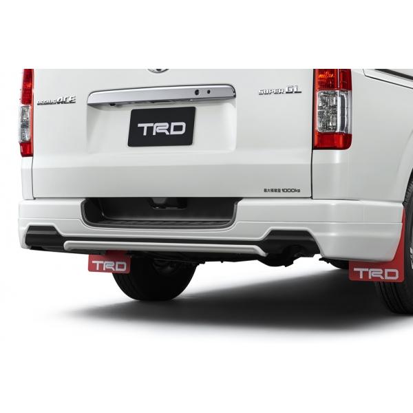 ハイエース リアハーフスポイラー 209 TRD ハイエース [2##系] リヤバンパースポイラー ブラックマイカ(209