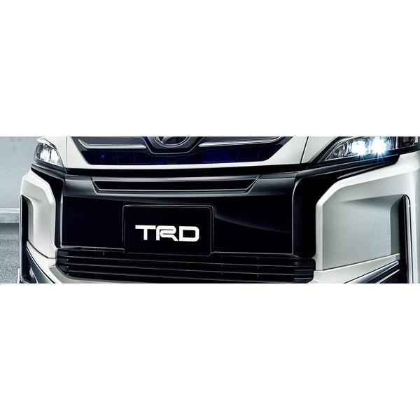 TRD｜バンパーガーニッシュ｜80 ヴォクシー V X 後期｜ブラック TRD ヴォクシー [ ハイブリッド V， X， / ガソリン X
