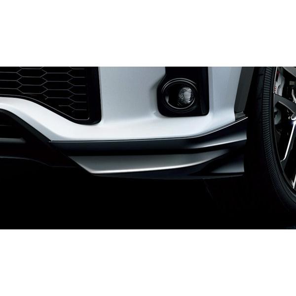 中古品 トヨタ 純正 C-HR TRD GR フロントサイドスポイラーブラック TRD C-HR [1#系/5#系](2019.10〜23.7) GRフロントサイドスポイラー