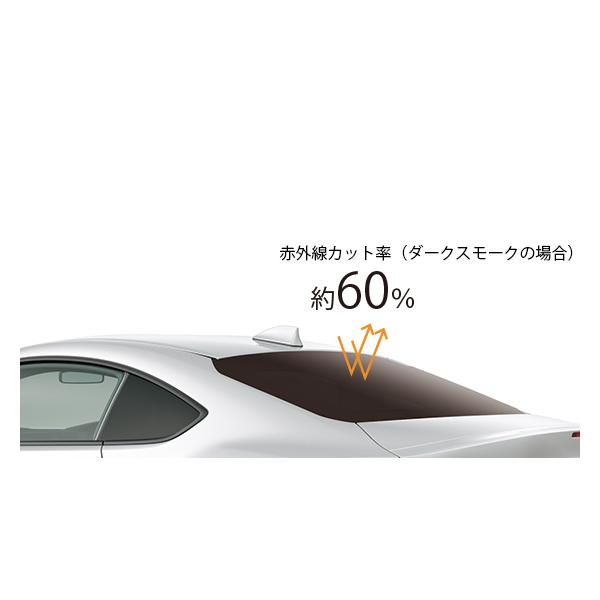 GR86 ZN8 / FA24 用 ＴＲＤ カットフィルム (スモーク) autoparts-