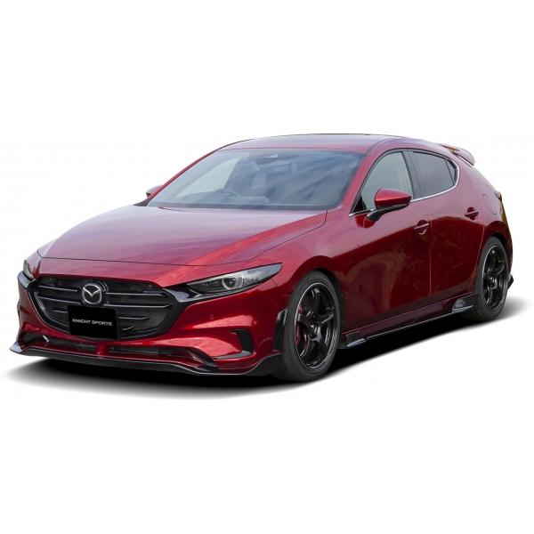 ナイトスポーツ MAZDA3 BP フロントバンパースポイラー : オートパーツ 