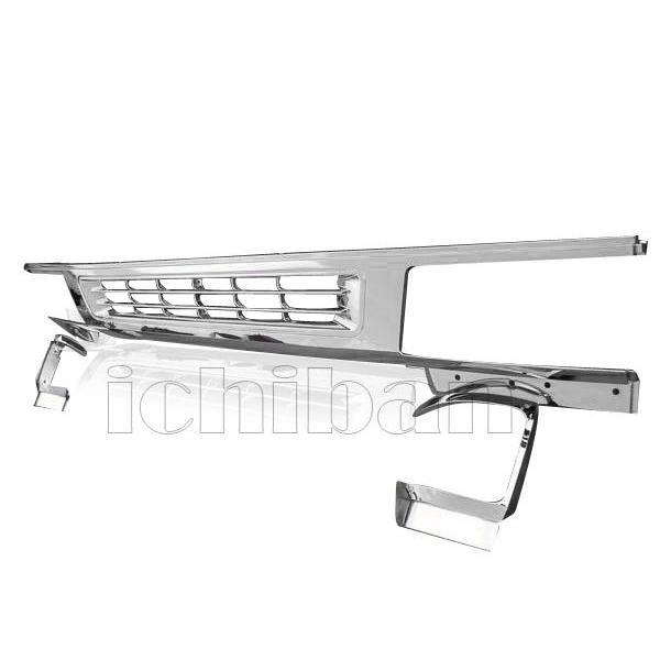 オールメッキ グリル & ベゼル セット 三菱ふそう スーパーグレート