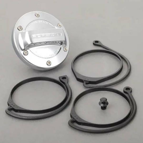 K様 ポルシェ フューエルキャップ ポルシェ純正】アルミニウムルック・フュエルタンクガスキャップ