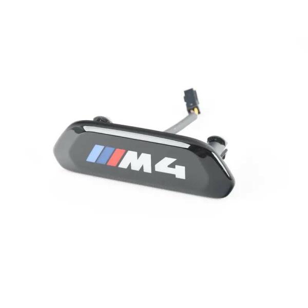 【BMW純正】イルミネーテッド・バックレスト"M4"エンブレム BMW M4(F82／F83) 52109503039