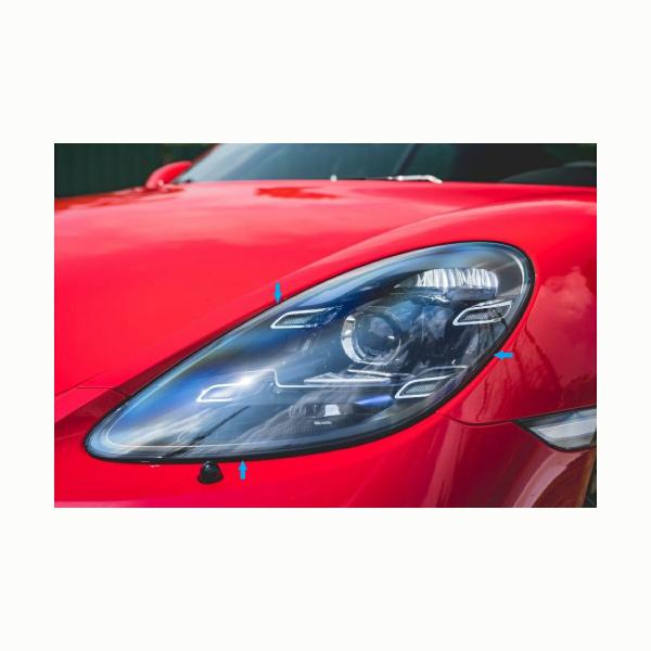 ポルシェ純正】ポルシェ 718ケイマン・ボクスター ヘッドライト シール