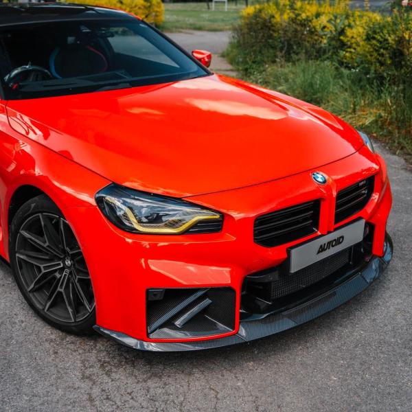 BMW M2(G87) TR87 カーボン・フラットフロントスプリッター【TRE