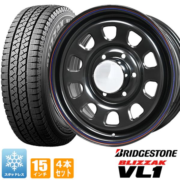 スタッドレスタイヤ 15インチ デイトナ DAYTONA ハイエース VL1 autopartssunrise_bs-lv1-15-dy-01