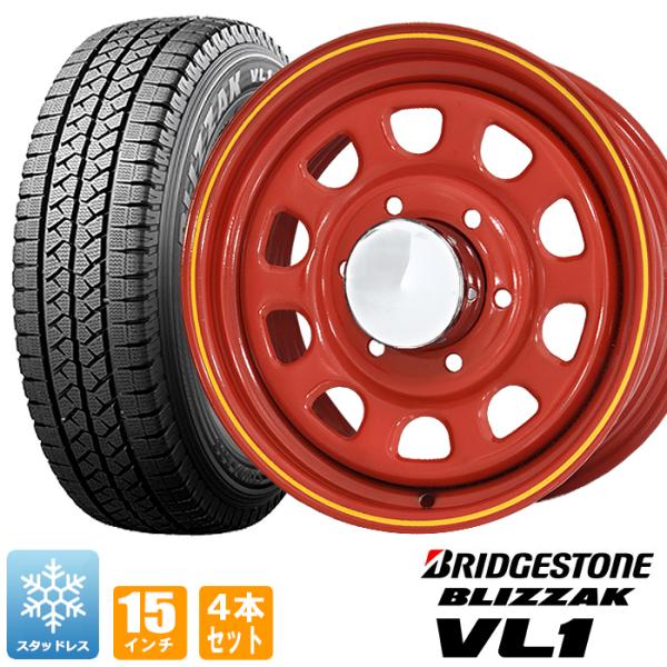 スタッドレスタイヤ 15インチ デイトナ DAYTONA ハイエース VL1 autopartssunrise_bs-lv1-15-dy-05