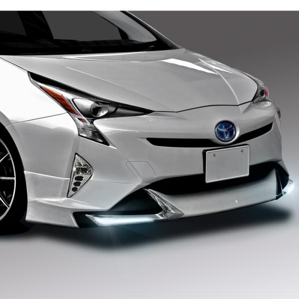 50プリウス前期エアロ前後ライト付き 塗装済み HELIOS 前期 ZVW 50 プリウス エアロ フルセット Ver.2