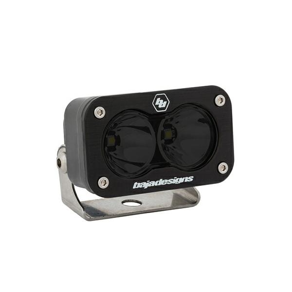 BajaDesigns S2 Proシリーズ LED ドライビングコンボライト S2 Pro Black LED Auxiliary Light Pod - Universal - Baja