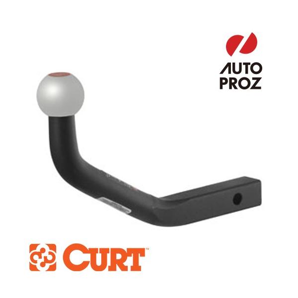 CURT 正規品 ヒッチメンバー用 2インチヒッチボール付ユーロマウント 1.25インチ角 5.125インチライズ 【レビューでヒッチピンプレゼント】