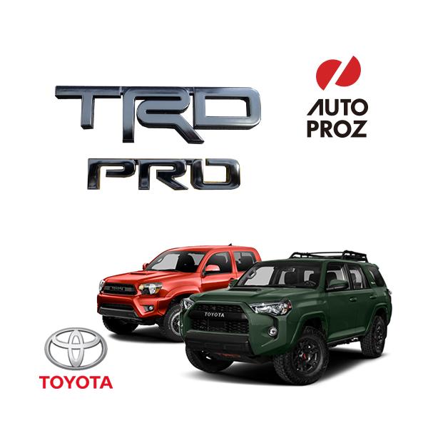 USトヨタ 純正品 TOYOTA タコマ 4ランナー “TRD Pro” エンブレム