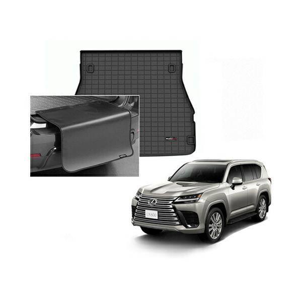 ラゲッジマット レクサス LX600 7人乗り 2022年以降現行 2列目以降
