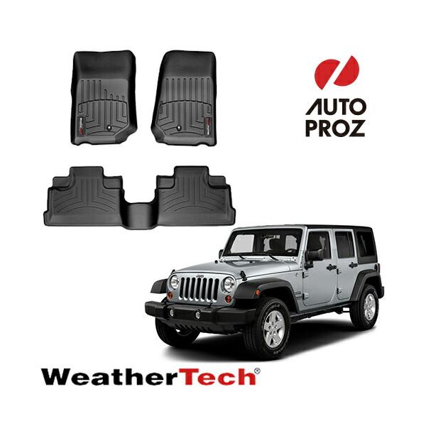 WeatherTech（ウェザーテック） フロアマット ジープ JKラングラー