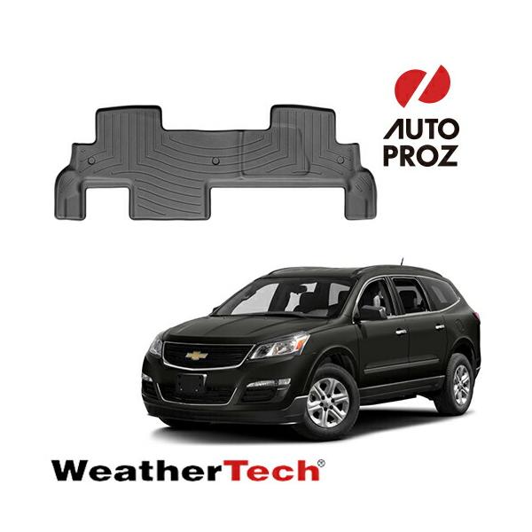 フロアマット シボレー トラバース 2009-2017年式 2列目 フロアライナー ブラック Weathertech 正規品