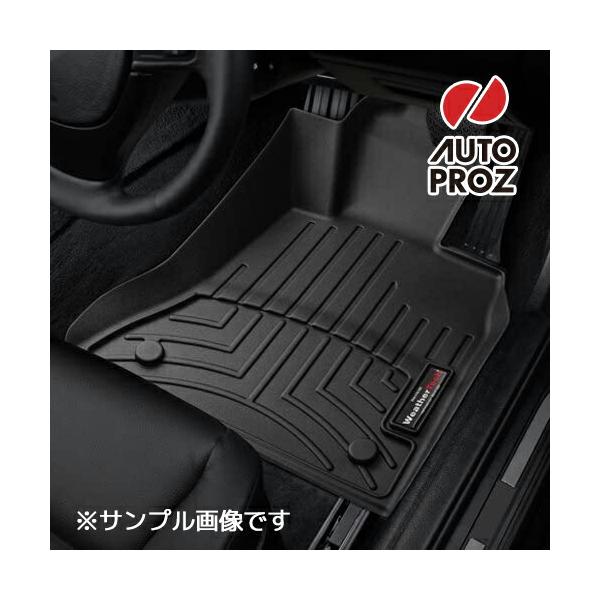 フロアマット ホンダ シビック/シビック タイプR 2017-2019年式 1列目 右ハンドル用 フロアライナー ブラック Weathertech 正規品