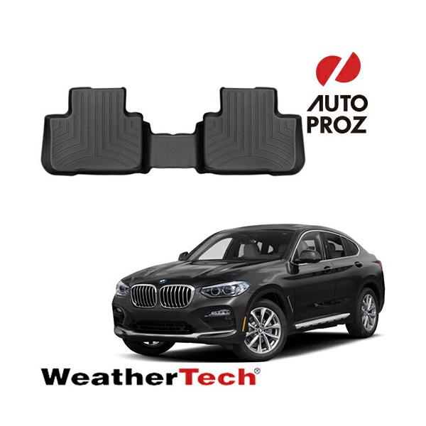 フロアマット BMW X4 G02型 2018年式以降現行 2列目 フロアライナー ブラック WeatherTech ウェザーテック 正規品