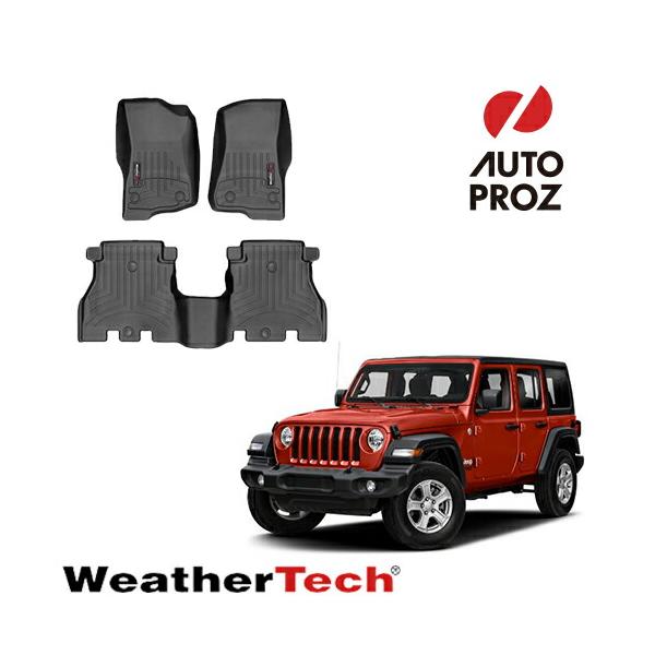 ラングラーJLフロアマスター WeatherTech フロアマット ジープ JLラングラー 4ドア アンリミテッド