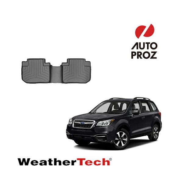 フロアマット スバル フォレスター SK系 2018年式以降 2列目 フロアライナー ブラック Weathertech 正規品