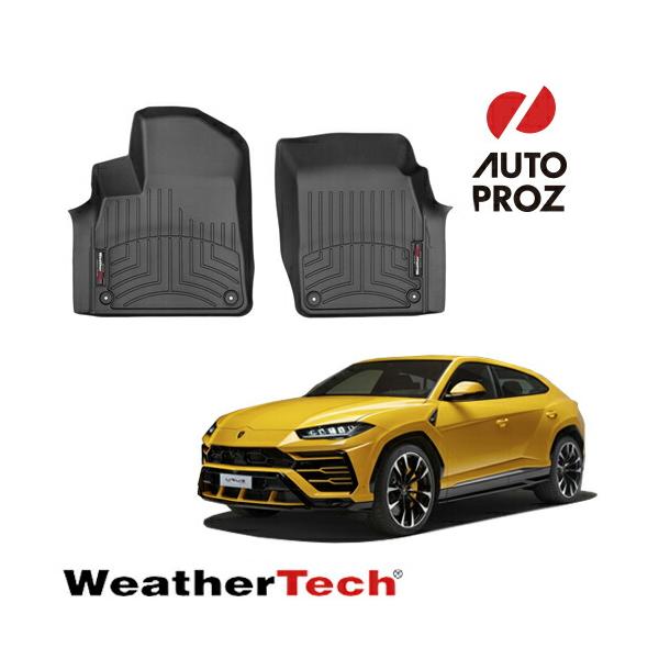 フロアマット ランボルギーニ ウルス 2018年式以降現行 左ハンドル用 1列目 フロアライナー ブラック Weathertech 正規品