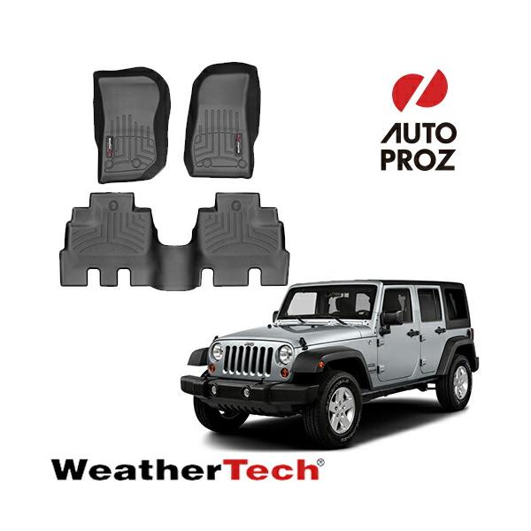 WeatherTech（ウェザーテック） フロアマット ジープ JKラングラー