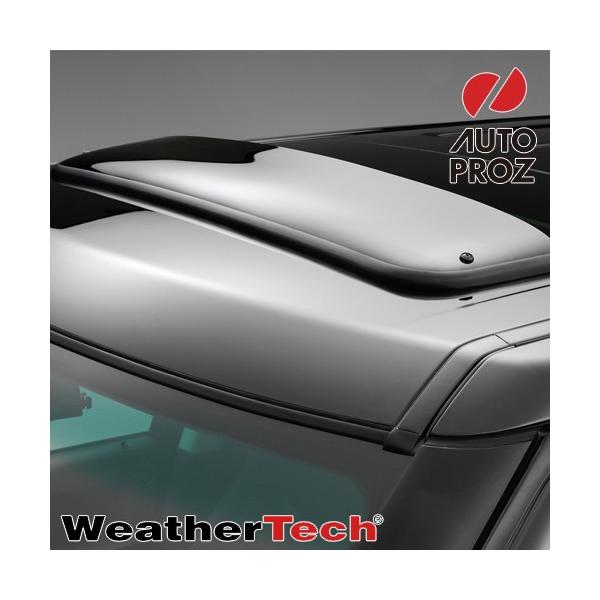 WeatherTech 正規品 レクサス RX350 2007-2009年式 サンルーフウィンドディフレクター ダークスモーク
