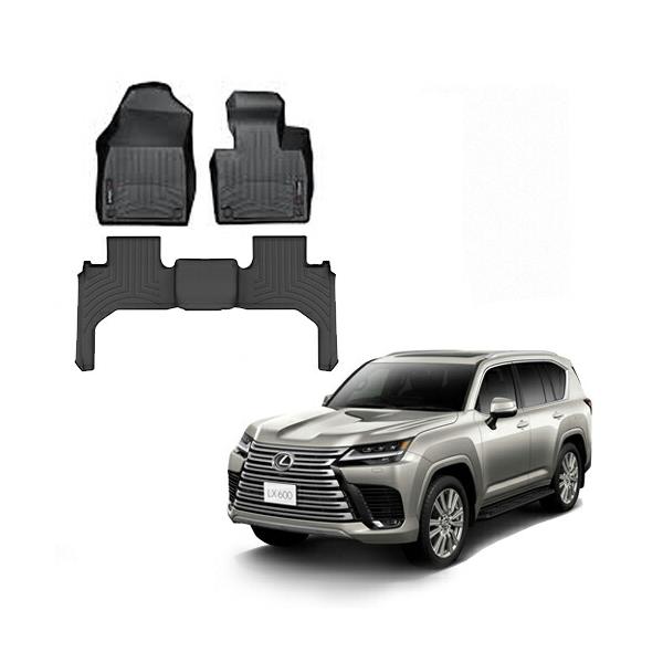 フロアマット レクサス LX600 2022年式以降現行 2列セット 右ハンドル用 フロアライナー WeatherTech ウェザーテック 正規品