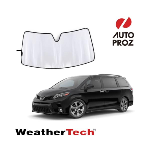 WeatherTech 正規品 トヨタ XL30型 シエナ 2011-2020年式 フロントサンシェード