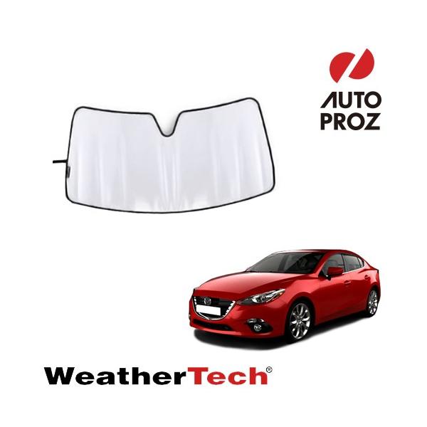 WeatherTech 正規品 マツダ アクセラ BM/BY型 2013-2019年 フロントサンシェード