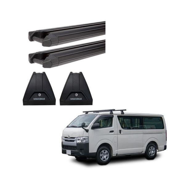 ハイエース　ベースキャリア YAKIMA（ヤキマ） HDベースキャリア 耐荷重100kg クロスバー トヨタ