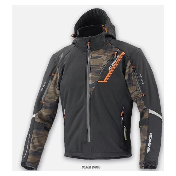 R~l(KOMINE) JK-579 veNg\tgVFEB^[p[J-Ct Black/Camo 2XLTCY