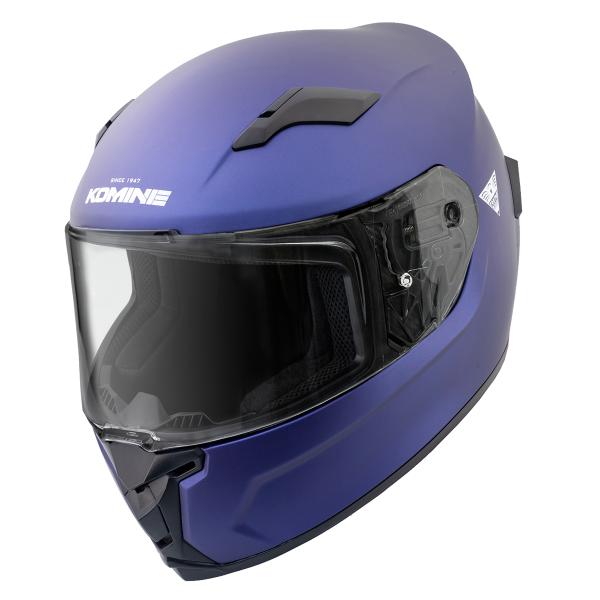 コミネ(KOMINE) HK-170 FL フルフェイスヘルメット Mat Metal Blue Lサイズ