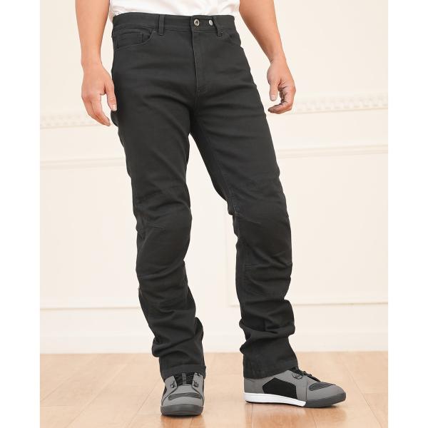 コミネ(KOMINE) WJ-7325R エニグマライトプロテクトジーンズ Cotton Black L/32サイズ