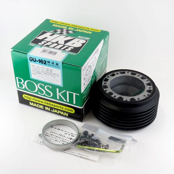 イタルボランテ　former ステアリングハンドル　ハンドルボス付き HKB ステアリング交換 日本製 ナルディ・モモ・イタルボランテ等対応