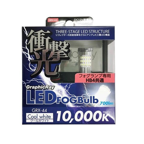 アークス LEDフォグランプ用バルブ HB4 10000K 700lm クールホワイト
