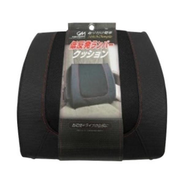 赤いステッチが入ったランバークッションです。サイズ：38cm×32cm×10cm個装サイズ：31×33×10cm重量　個装重量：570g素材・材質　表：合成皮革、ポリエステル中身：ウレタン低反発裏：ポリエステル生産国：中国