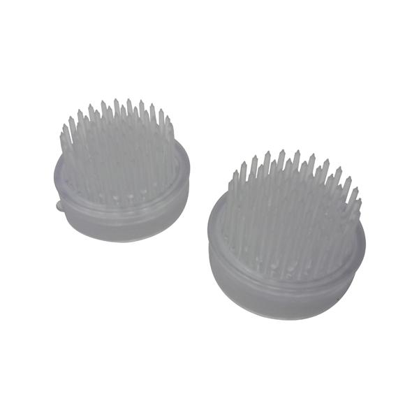 ◆◆用途◆◆剣山。◆◆機能◆◆生け花用です。吸盤付でガラス器などの花器でも安定吸着します。剣山がプラスチック製の為軽くて安全です。剣山と吸盤は取り外し可能なため、簡単に洗うことが出来ます。◆◆仕様◆◆●色：クリア。●1個サイズ：幅34×奥行...