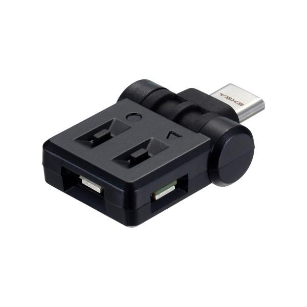他サイト： スイングUSBライト 車内 部屋 LED ミニライト 間接照明 USB-C 角度調節 ８色 カラーライト 明るさ調節 ムード ドレスアップ 星光産業 EL-177の商品画像
