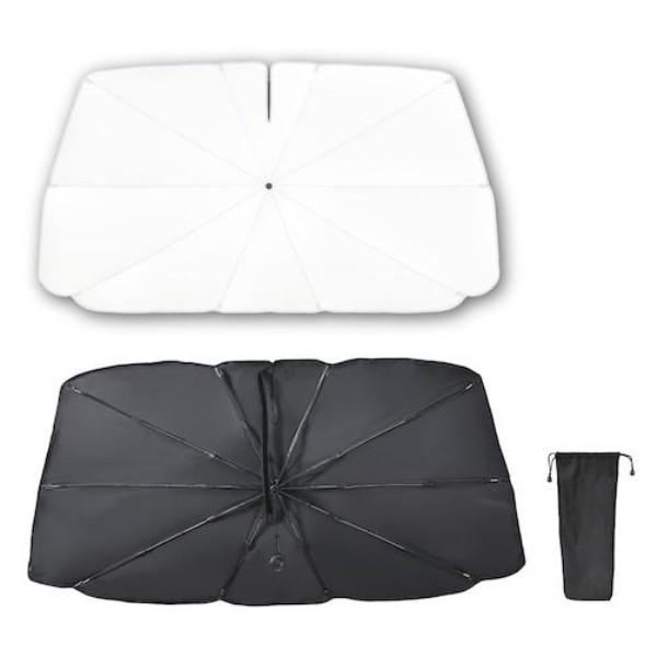 ワンタッチサンシェードL カー用品 フロント 日除け 日焼け対策 カバー 折りたたみ 放射冷却素材 UV 紫外線カット 遮光 車内 車中泊 日差し 傘 Z144 セイワ