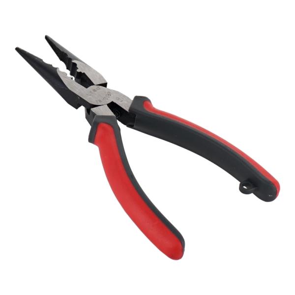 【特長】●偏心機構(支点の位置を変えることで、切断がラクになりました)【仕様】●刃部硬度：HRC58±2【材質】●CR-V(クロームバナジウム鋼)商品名：trad パワー万能ラジオペンチ 150mmJANコード：4954458056750品...