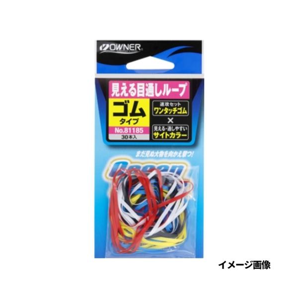 見える目通しループ ゴム アソート 81185 31244 オーナー