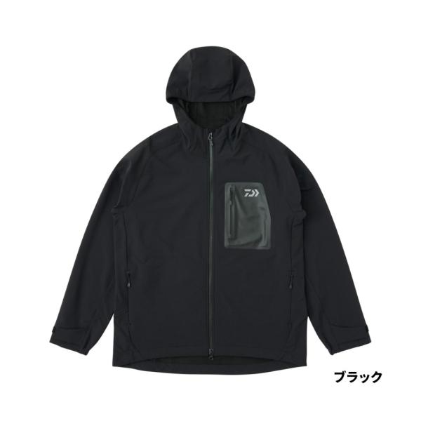 裏表で異なる機能を併せ持つ機能素材STORMFLEECEを採用。表側は織物の強度と撥水機能をもち、かつ裏は起毛素材で保温性も併せ持つ。異素材同士を1枚生地で表現するために、フィルムや接着材を介さない接結の製法を採用することで製品の軽量化を実...