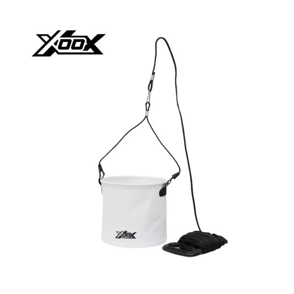 磯などに引っ掛かりにくい楕円形状。水面で傾いて水が汲みやすくなるシンカー付き。【仕様】18.5cm