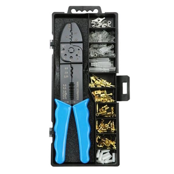 クリンピングツールセット E-VALUE ECT-706SET 藤原産業