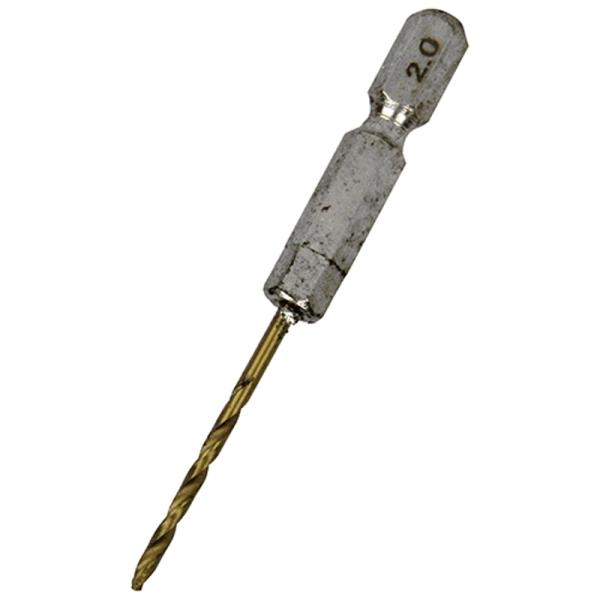 六角軸TIN鉄ドリル 微短 SK11 2.0mm 藤原産業
